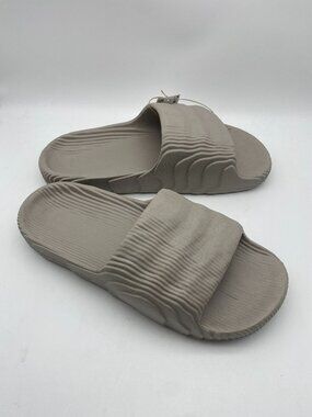 Adidas Adilette 22 Slide Light Brown #AQ4670 Us Men's Size 14